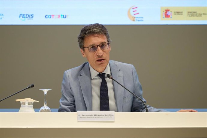 El secretario General de Agricultura y Alimentación, Fernando Miranda. 