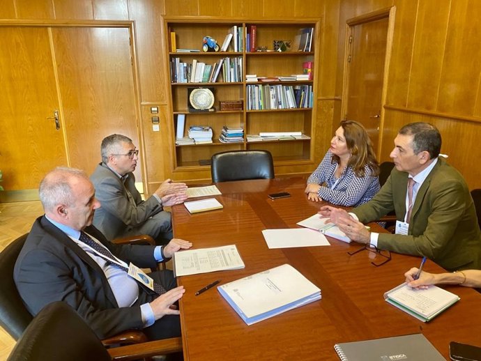 Crespo con Hugo Morán