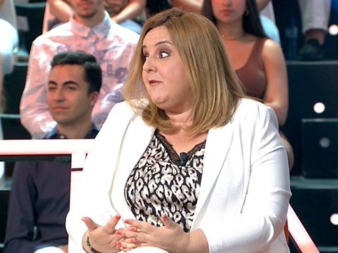 PILAR VIDAL EN EL PLATÓ DE 'Y AHORA SONSOLES'