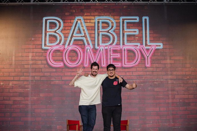 Los cómicos y guionistas Ignasi Taltavull y Tomás Fuentes, artífices del 'podcast' La Ruina, en entrevista con Europa Press tras poner el punto y final a su gira de temporada en el festival Río Babel de Madrid