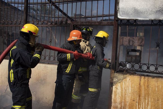 Archivo - Imagen de archivo de Bomberos de Sudáfrica