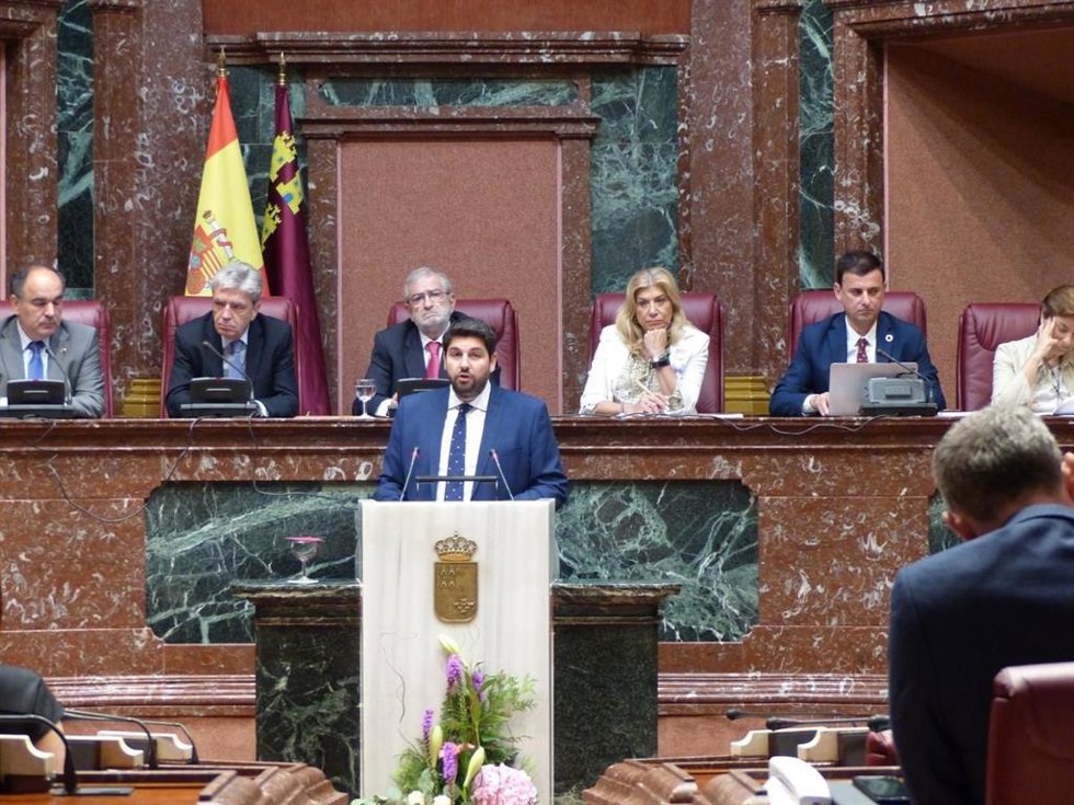 Archivo - FERNANDO LÓPEZ MIRAS EN EL DISCURSO DEBATE INVESTIDURA ASAMBLEA