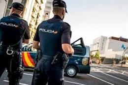 Imagen de unos agentes de la Policía Nacional