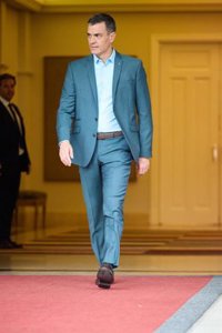 Militantes veteranos de la FSA-PSOE arropan a Pedro Sánchez de cara a las Elecciones Generales