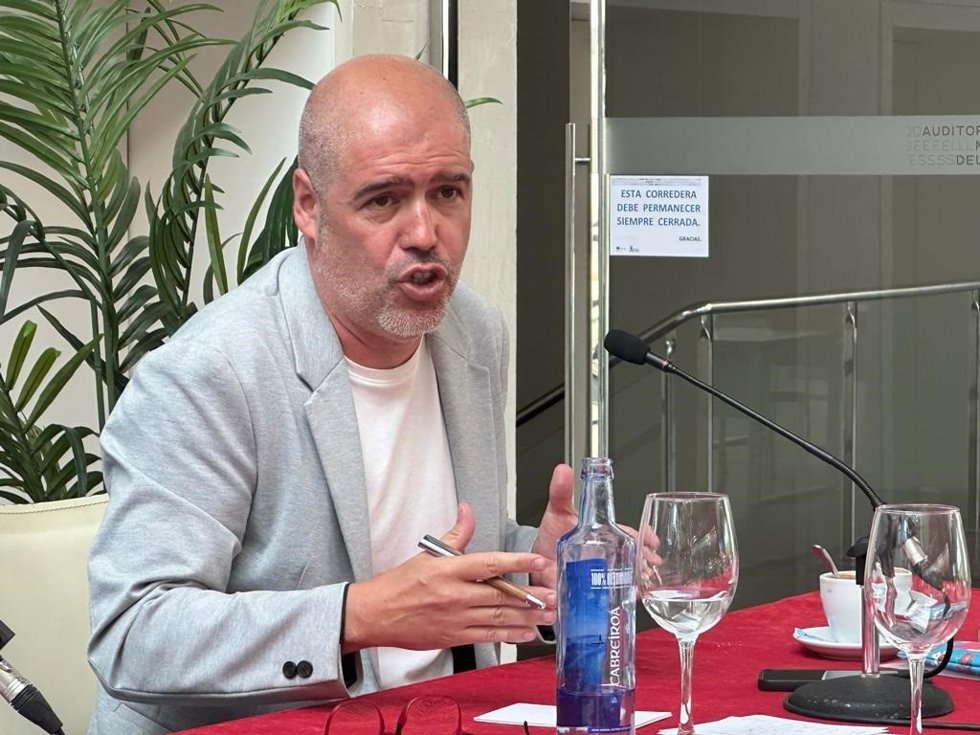 El secretario general de CCOO, Unai Sordo, participa en el Foro Económico de El Norte de Castilla.