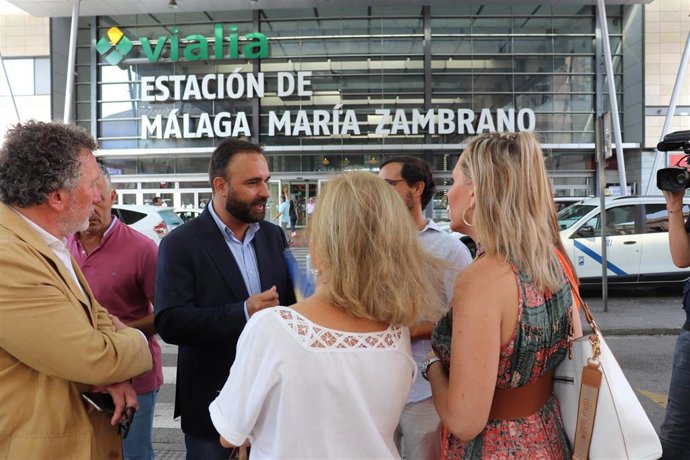 El candidato del PP por Málaga al Congreso de los Diputados Mario Cortés
