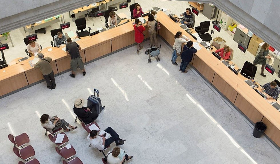 Archivo - Oficinas de la Agencia Tributaria.
