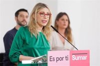 Sumar propone una vicepresidencia de Feminismos y un teléfono para hombres "en crisis" que prevenga violencia