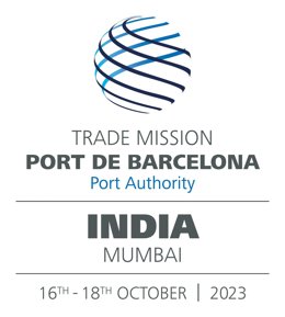 Imagen promocional de la misión empresarial en India del Puerto de Barcelona.