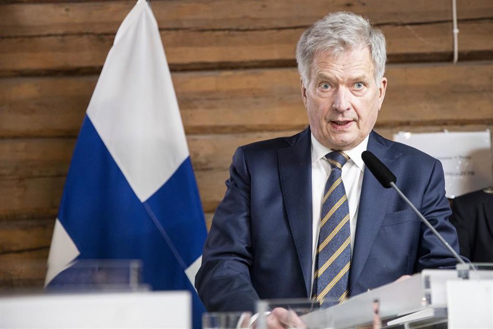 Archivo - El presidente de Finlandia, Sauli Niinisto