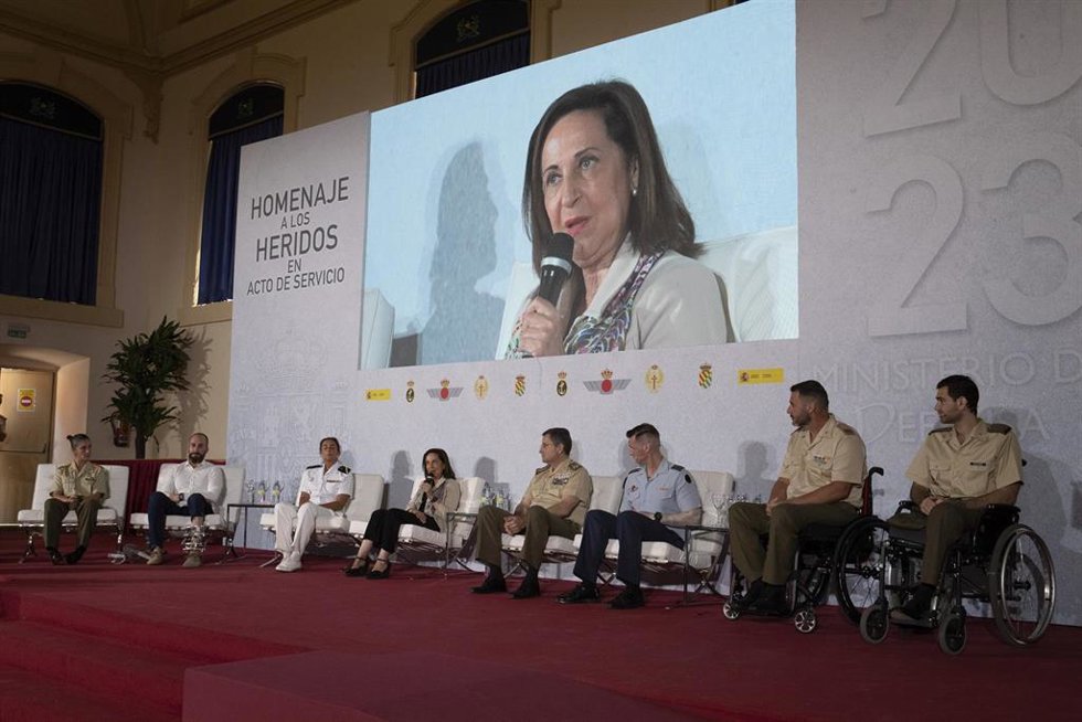 Acto de homenaje a los heridos en acto de servicio