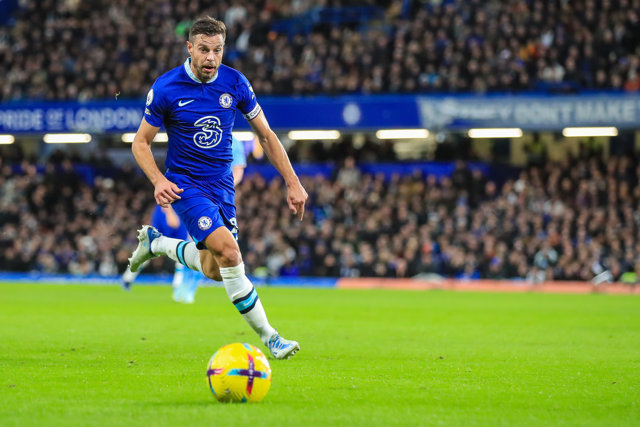 Chelsea defender César Azpilicueta during the English championship Premier League football match between Chelsea and Manchester City on January 5, 2023 at Stamford Bridge in London, England - Photo Toyin Oshodi / ProSportsImages / DPPI