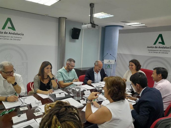 Reunión del Consorcio de Transportes del Campo de Gibraltar.