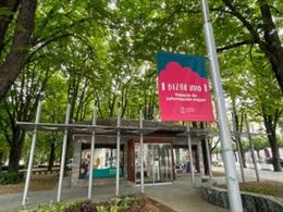 La ofincia de información se ubica en el parque de La Florida