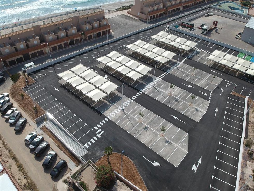 Aparcamiento de La Manga