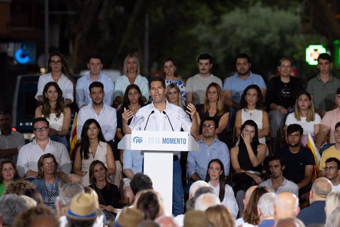 El candidat del PP al Congrés per Barcelona, Nacho Martín Blanco