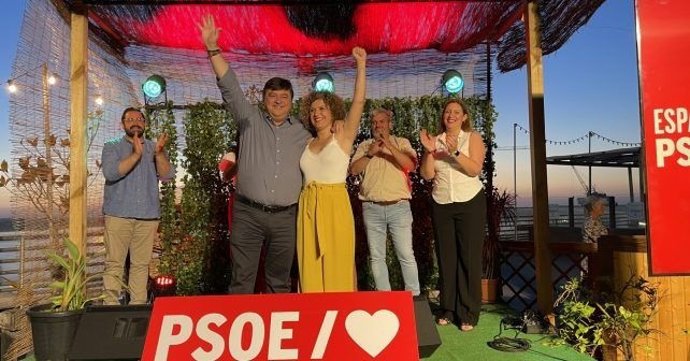 Acto de apertura de campaña del PSOE de Huelva