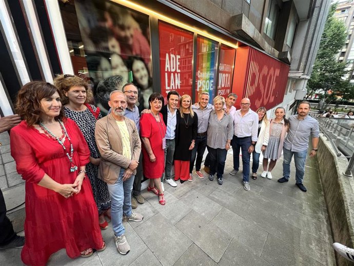 Inicio de campaña del PSOE.
