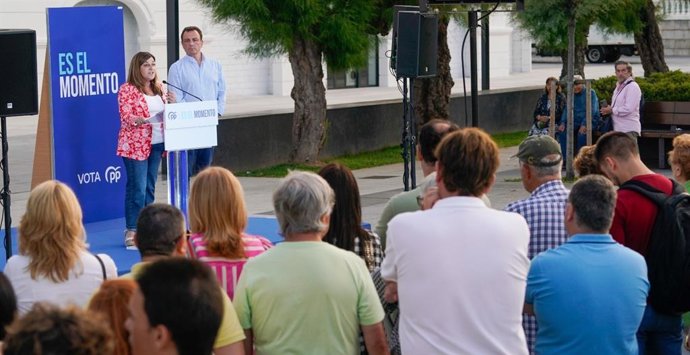 Acto de inicio de campaña del PP en Cantabria.