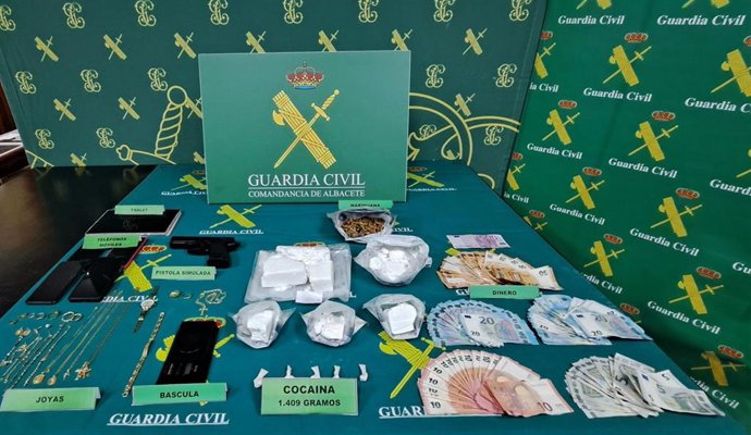 Seis detenidos por tráfico de cocaína