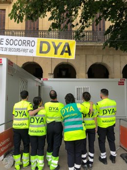 Imagen del dispositivo de DYA para el Chupinazo