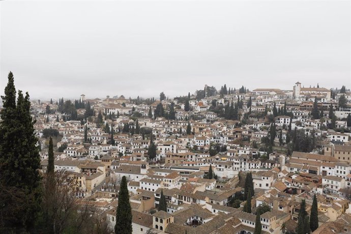 Archivo - Vistas desde la Alhambra.