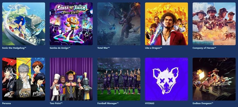 Videojuegos de SEGA