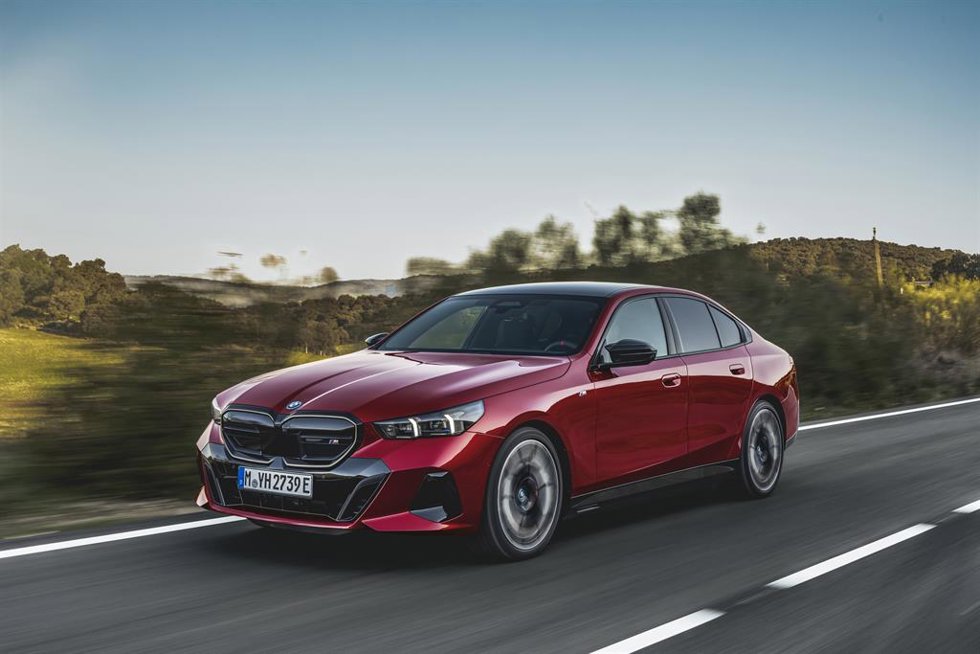 Archivo - El nuevo BMW i5 M60 xDrive