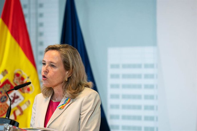 La vicepresidenta primera y ministra de Asuntos Económicos y Transformación Digital, Nadia Calviño.