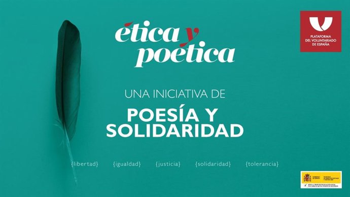 La Plataforma del Voluntariado de España lanza la campaña 'Un minuto para la poesía'