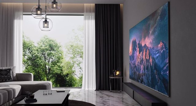 Samsung presenta su televisor QLED de 98 pulgadas para el hogar
