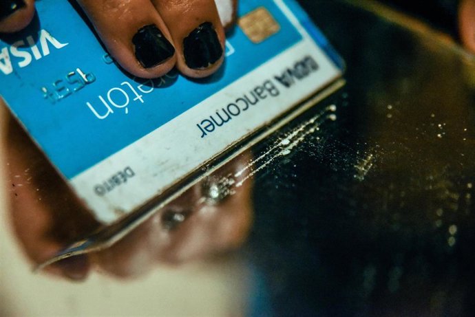 Archivo - Imagen de archivo del uso de metanfetaminas