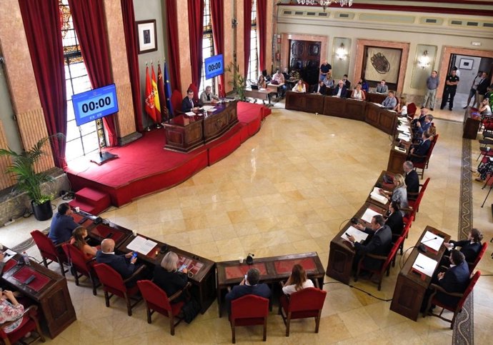 Pleno extraordinario Ayuntamiento Murcia
