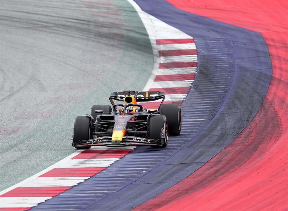 El neerlandés Max Verstappen en GP Austria 2023. 
