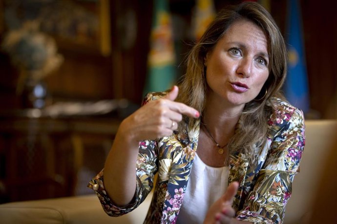 Begoña Carrasco, alcaldesa de Castelló, en una entrevista concedida a Europa Press