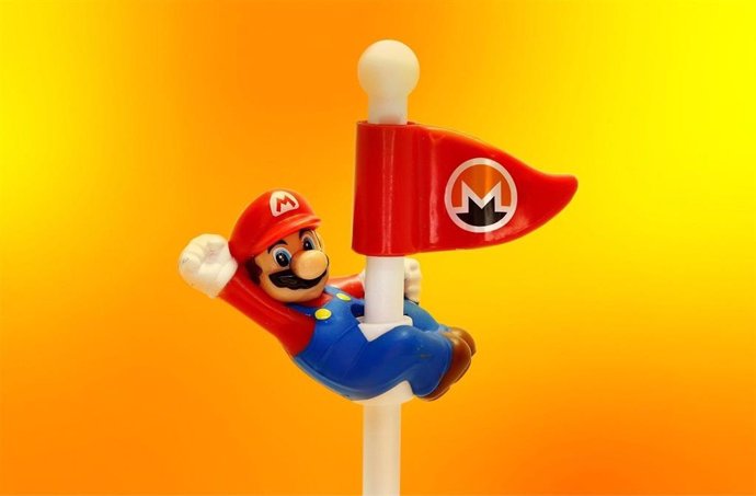 Figura del personaje Mario de Nintendo.