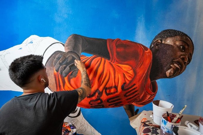 El Muro del MuVIM se renueva con El juego de Dridali