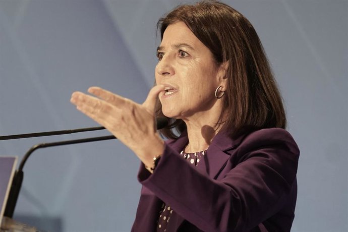 Archivo - La eurodiputada del PNV, Izaskun Bilbao