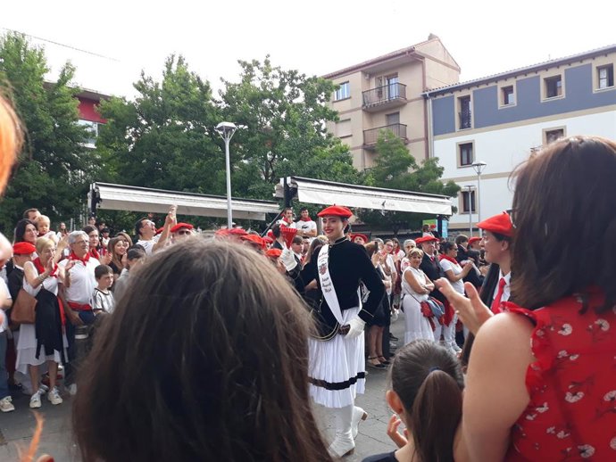 La compañía San Miguel del Alarde mixto de Irun