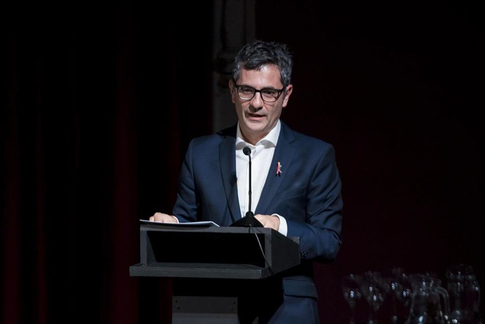 El ministro de la Presidencia, Relaciones con las Cortes, y Memoria Democrática, Félix Bolaños,