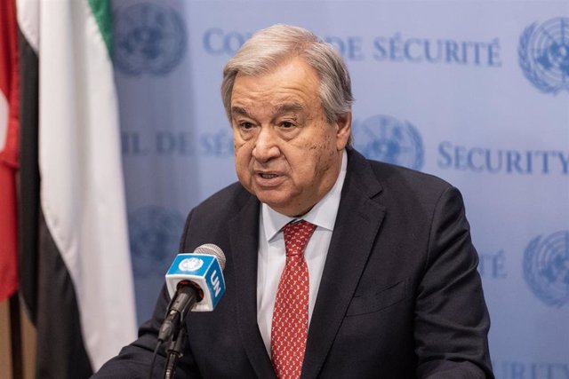 El secretario general de Naciones Unidas, António Guterres.