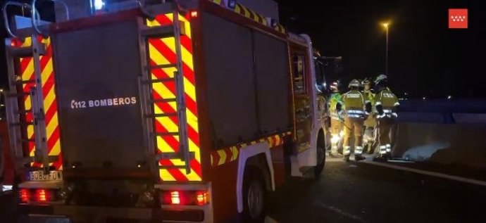 Muere un hombre tras colisionar con un coche que circulaba en sentido contrario en la M-50