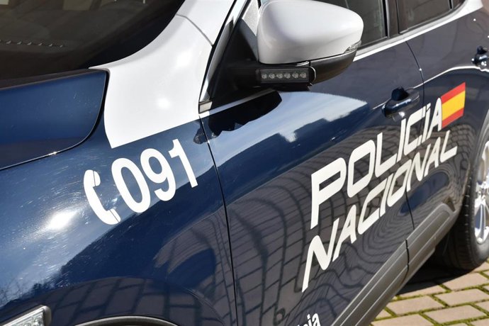 Coche de la Policía Nacional.