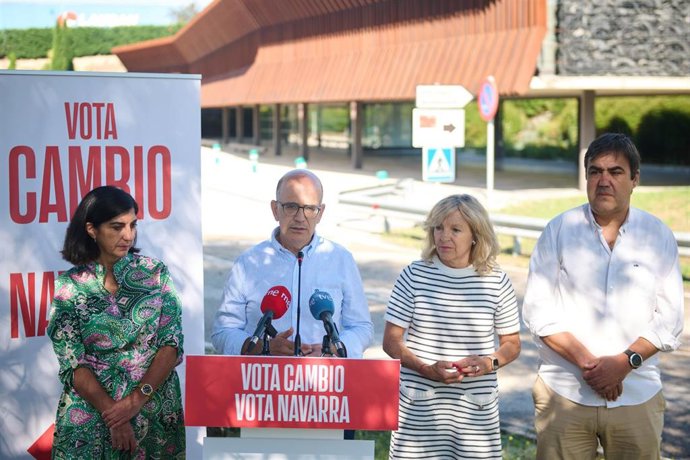 Imagen este sábado de los candidatos de UPN al Congreso y al Senado.