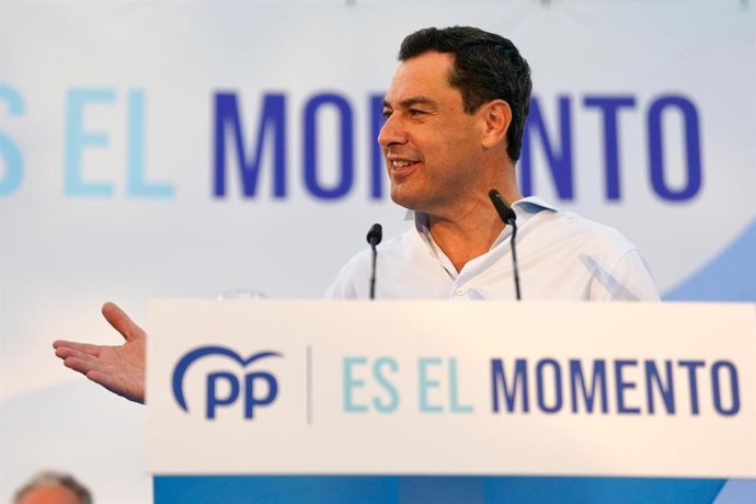 El presidente del PP de Andalucía y de la Junta, Juanma Moreno, en una fotografía de archivo