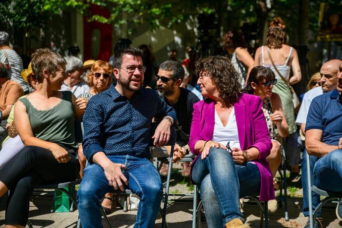 Aragons y Jord en el mitin