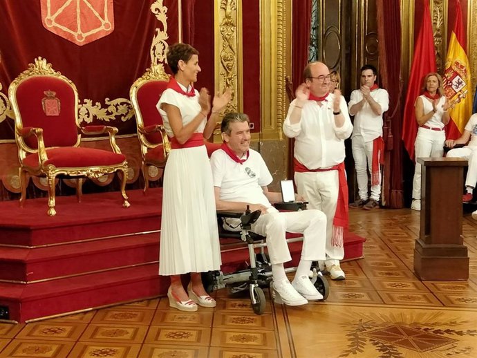 María Chivite, Juan Carlos Unzué y Miquel Iceta.