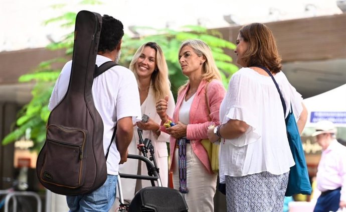 La diputada de Coalición Canaria y candidata a revalidar su cargo en el Congreso de los Diputados, María Fernández