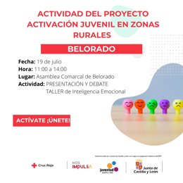 Ndp Cruz Roja Juventud Realizará Actividades El Próximo Día 19 De Julio De 2023 Dirigidas A La Juventud E Infancia De La Asamblea Comarcal De Belorado