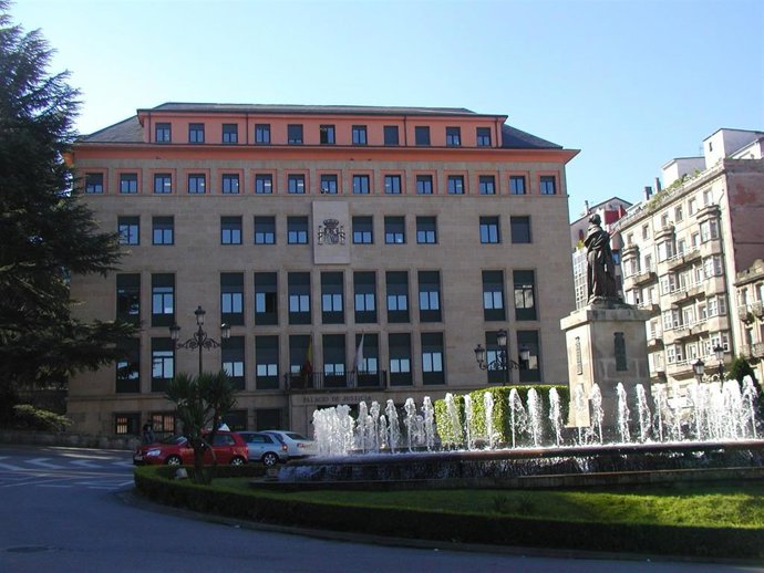 Archivo - Exterior de la Audiencia Provincial de Ourense
